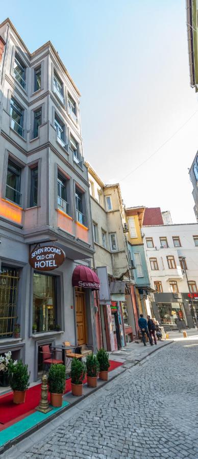 Seven Rooms Oldcity Hotel Estambul Exterior foto